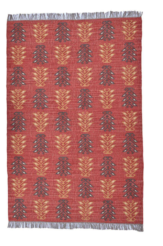  alfombra kilim de fibras naturales, yute y lana. Kilim Me, tienda online de alfombras y kilims