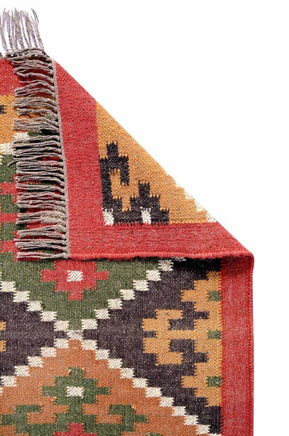 alfombra kilim yute, kilims en fibras naturales