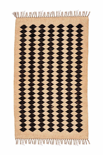  alfombra kilim de fibras naturales, yute y lana. Kilim Me, tienda online de alfombras y kilims