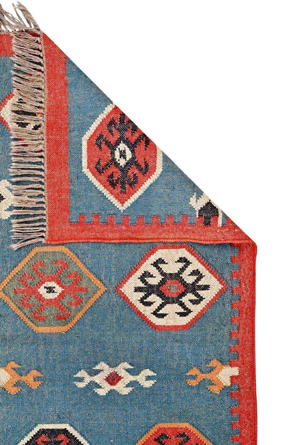 Alfombra Kilim de pasillo, tres metros, pasillero, étnica, moderno, tradicional, multicolor, moderna, hecha a mano