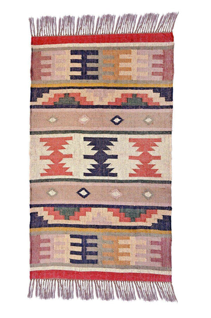 alfombra kilim, de lana y yute, kilims hechos a mano en fibras sostenibles. Más de 400 modelos, más de 35 medidas.