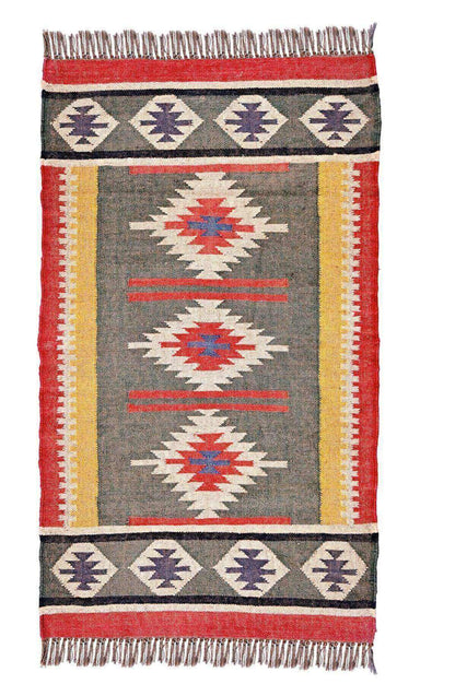 alfombra kilim, de lana y yute, kilim de pasillo hecha a mano en fibras sostenibles. Más de 400 modelos, más de 35 medidas.