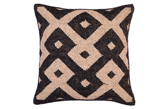 funda de cojin kilim yute y lana, 45x45, cojines kilim, cojines kilims